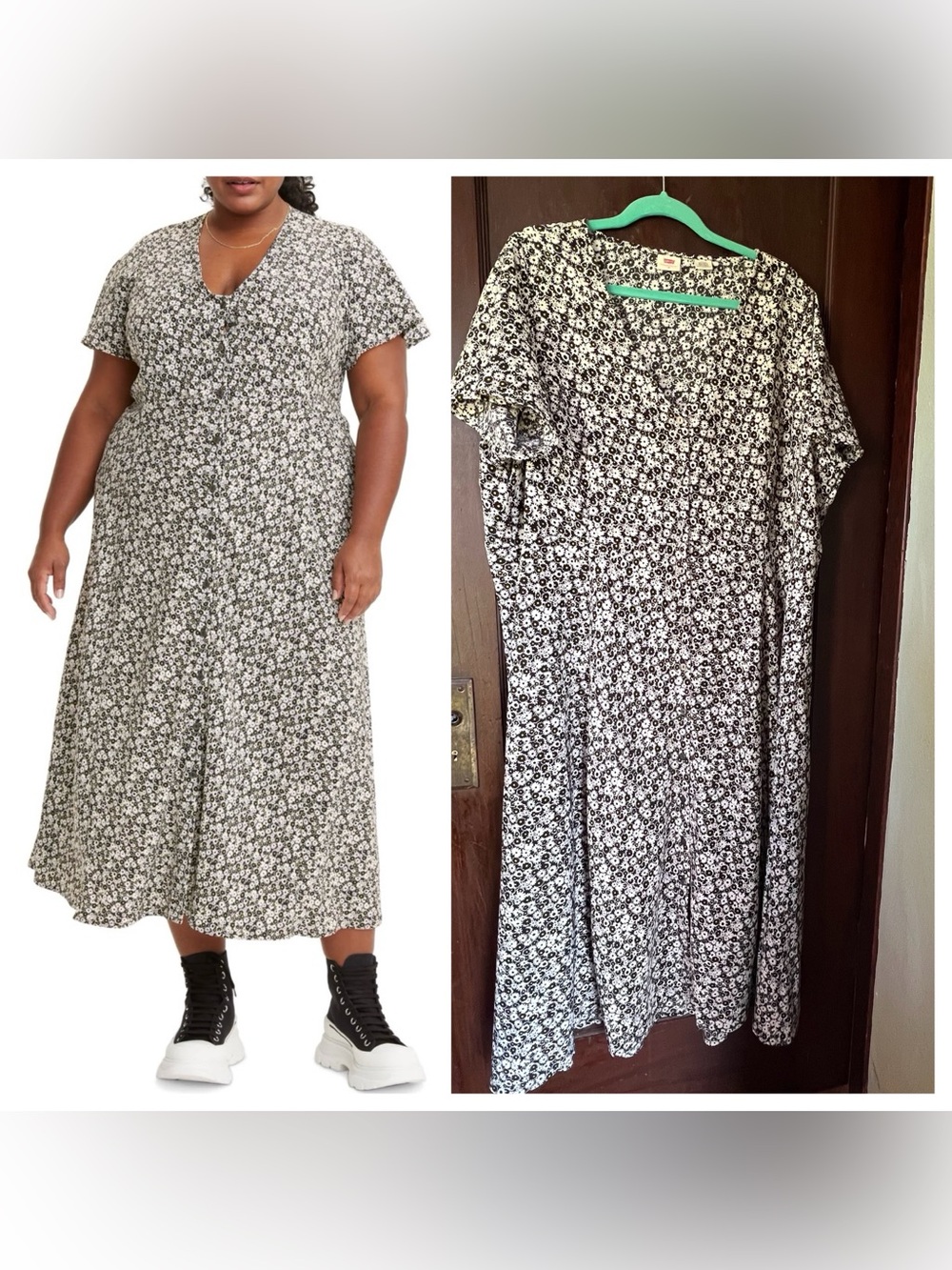 3X Levi’s Brooks Shirt Dress Versatile ‘90s Throwback Grunge